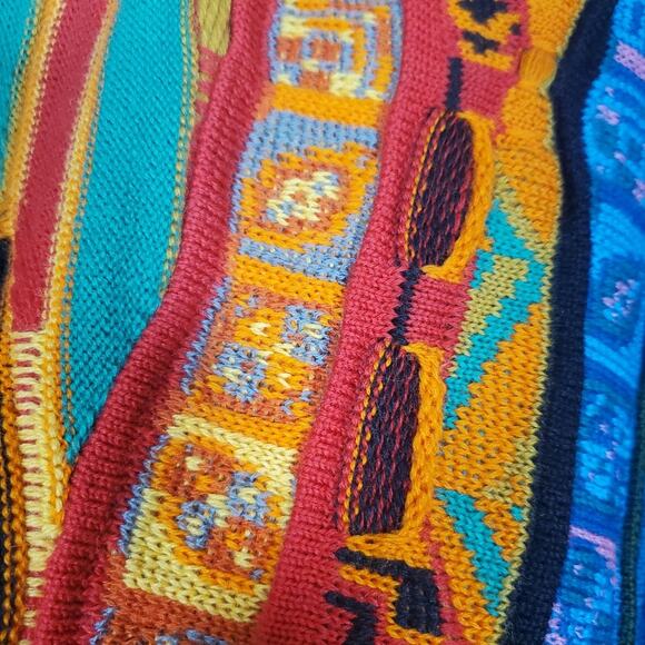 Vintage COOGI SWEATER 3D Made in Australia Sz M Medium - Picture 9 of 9